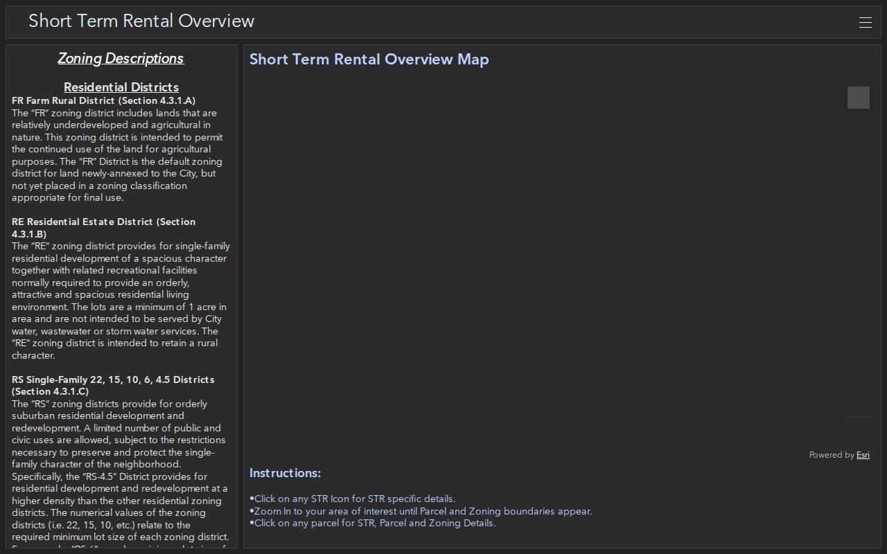 Corpus Christi ZIP code directory parcel and zoning dashboard